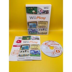 Wii Play (Nintendo Wii) Complete With Manual Tested & Working